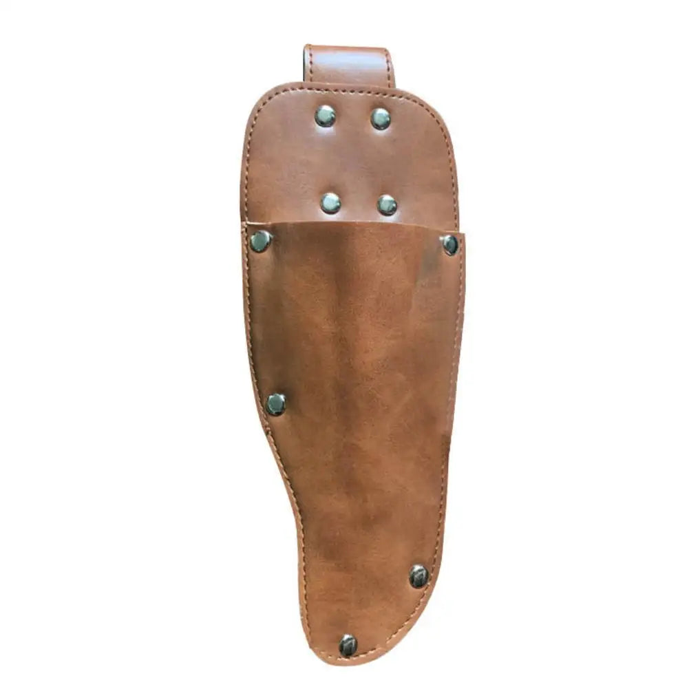 Gardening Pruner Shears Sheath Premium Leather Protective Case Cover Pruner Sheath Protective Leather Case Cover